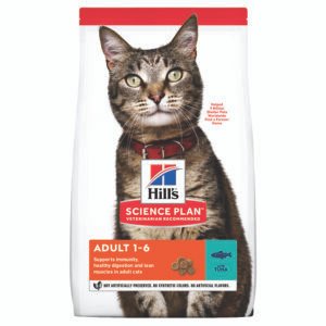 Hill's Science Plan מזון חתולים בוגרים טונה 3 ק"ג
