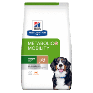 j/d | Hill's Prescription Diet מטבוליק + מוביליטי לכלב, 12 ק"ג (עם עוף)