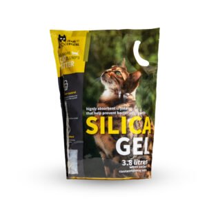 חול חתולים קריסטלי סיליקה ג'ל 3.8 ליטר