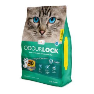 חול חתולים מתגבש קנדי Odourlock בריח calming breeze שק 12 קילו