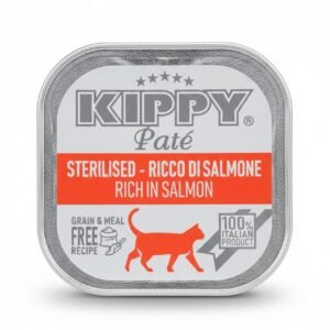 Kippy Paté Sterilised – פטה לחתולים מעוקרים/מסורסים Rich in Salmon (Salmon) | Grain & Meal Free Recipe