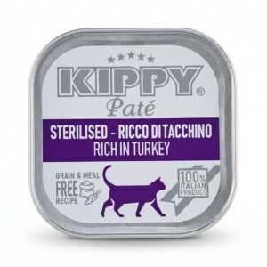 Kippy Paté Sterilised – פטה לחתולים מעוקרים/מסורסים Rich in Turkey (Turkey) | Grain & Meal Free Recipe